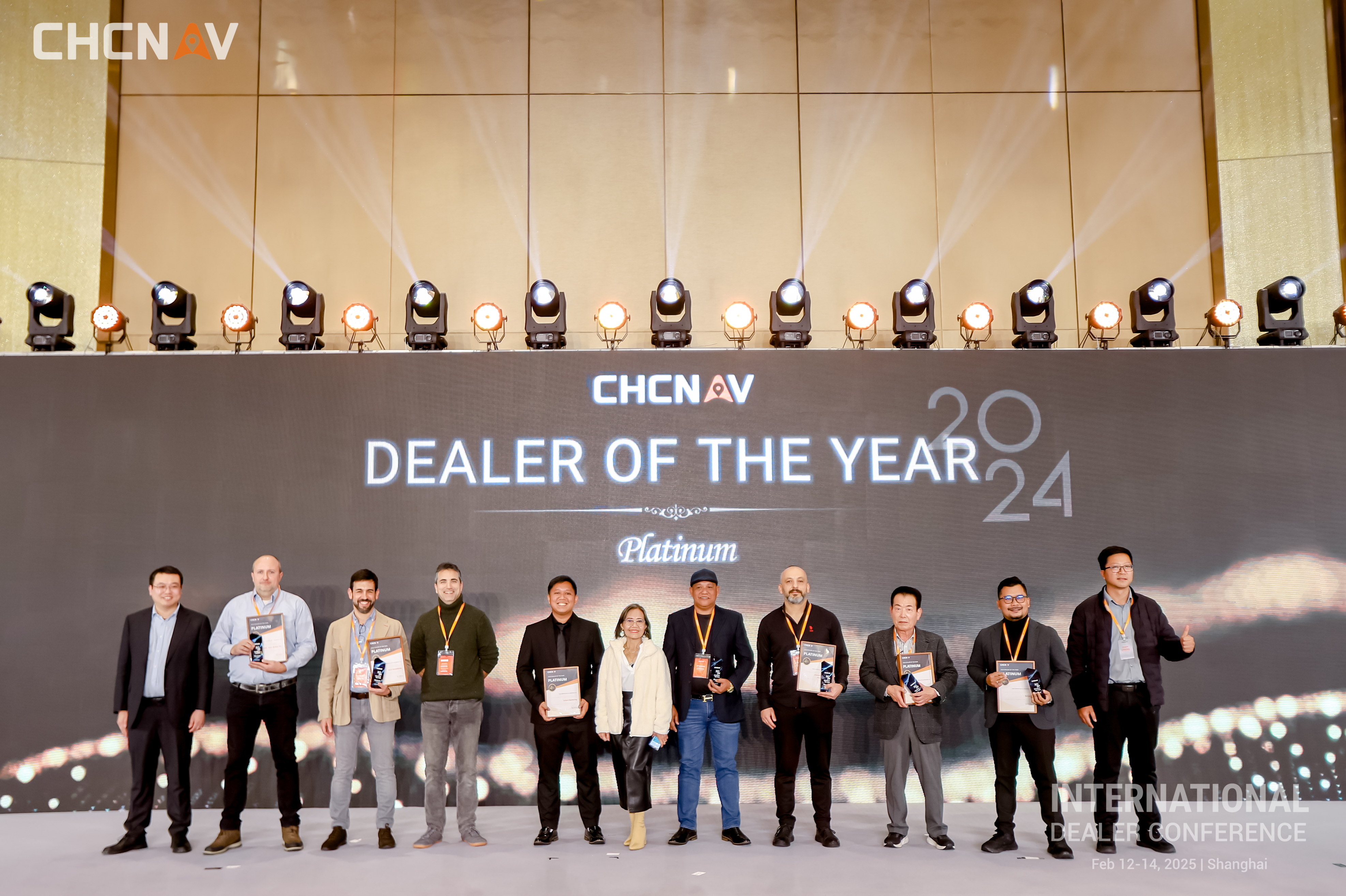 CHCNAV Platinum Dealer Award